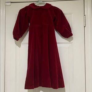Strasburg Rich Red Velvet Dress